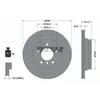 Image de Disque de frein TEXTAR 92075103 arrière, ventilé, 1 pièce