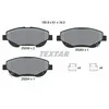 Image de Jeu de plaquettes de frein TEXTAR 2500601, avant