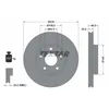 Image de Disque de frein TEXTAR 92237703 avant, ventilé, 1 pièce
