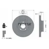 Image de Disque de frein TEXTAR 92094603 avant, ventilé, 1 pièce
