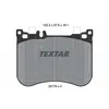 Image de Jeu de plaquettes de frein TEXTAR 2517901, avant