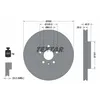 Image de Disque de frein TEXTAR 92243303 avant, ventilé, 1 pièce