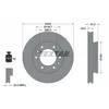 Image de Disque de frein TEXTAR 92253403 avant, ventilé, 1 pièce