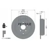 Image de Disque de frein TEXTAR 92227203 arrière, plein, 1 pièce