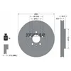 Image de Disque de frein TEXTAR 92256803 avant, ventilé, 1 pièce