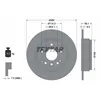 Image de Disque de frein TEXTAR 92261703 arrière, plein, 1 pièce