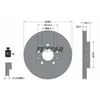 Image de Disque de frein TEXTAR 92195505 avant, ventilé, 1 pièce