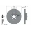 Image de Disque de frein TEXTAR 92160905 avant, ventilé, 1 pièce