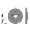 Image de Disque de frein TEXTAR 92126705 avant, ventilé, à haute teneur en carbone, 1 pièce
