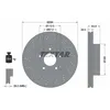 Image de Disque de frein TEXTAR 92165005, 1 pièce