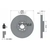 Image de Disque de frein TEXTAR 92196305 avant, ventilé, à haute teneur en carbone, 1 pièce