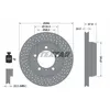 Image de Disque de frein TEXTAR 92176705 arrière, ventilé, perforé, à haute teneur en carbone, 1 pièce