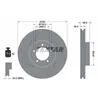 Image de Disque de frein TEXTAR 92214005 avant, ventilé, rainuré, à haute teneur en carbone, 1 pièce