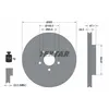 Image de Disque de frein TEXTAR 92109605 avant, ventilé, à haute teneur en carbone, 1 pièce
