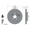 Image de Disque de frein TEXTAR 92132005 avant, ventilé, à haute teneur en carbone, 1 pièce