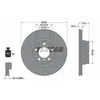 Image de Disque de frein TEXTAR 92242005 avant, ventilé, 1 pièce