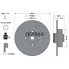 Image de Disque de frein TEXTAR 92154503 arrière, plein, 1 pièce