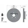 Image de Disque de frein TEXTAR 92156503 avant, ventilé, 1 pièce