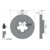 Image de Disque de frein TEXTAR 93260603 avant, ventilé, 1 pièce