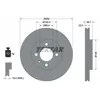 Image de Disque de frein TEXTAR 92287003 avant, ventilé, 1 pièce