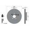 Image de Disque de frein TEXTAR 92291803 avant, ventilé, 1 pièce