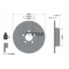 Image de Disque de frein TEXTAR 92292003 arrière, plein, 1 pièce
