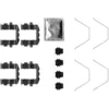 Image de Kit d'accessoires, plaquette de frein TEXTAR 82543600