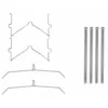 Image de Kit d'accessoires, plaquette de frein TEXTAR 82547600