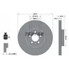 Image de Disque de frein TEXTAR 92303303 avant, ventilé, 1 pièce