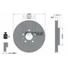 Image de Disque de frein TEXTAR 92300703 avant, ventilé, 1 pièce