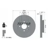 Image de Disque de frein TEXTAR 92304603 avant, ventilé, 1 pièce