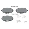 Image de Jeu de plaquettes de frein TEXTAR 2266001, avant