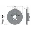 Image de Disque de frein TEXTAR 92283605 avant, ventilé, à haute teneur en carbone, 1 pièce