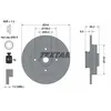 Image de Disque de frein TEXTAR 92305403 arrière, plein, 1 pièce