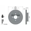 Image de Disque de frein TEXTAR 92309403 avant, ventilé, 1 pièce