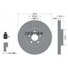 Image de Disque de frein TEXTAR 92317203 avant, ventilé, 1 pièce
