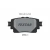 Image de Jeu de plaquettes de frein TEXTAR 2058201, arrière