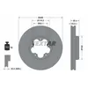 Image de Disque de frein TEXTAR 92320303 avant, ventilé, 1 pièce