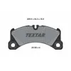 Image de Jeu de plaquettes de frein TEXTAR 2618501, avant