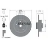 Image de Disque de frein TEXTAR 92316503 arrière, plein, 1 pièce