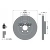 Image de Disque de frein TEXTAR 92323905 avant, ventilé, à haute teneur en carbone, 1 pièce