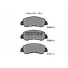 Image de Jeu de plaquettes de frein TEXTAR 2094901, avant