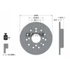 Image de Disque de frein TEXTAR 92325803 arrière, plein, 1 pièce