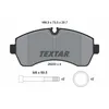 Image de Jeu de plaquettes de frein TEXTAR 2920006, avant