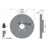 Image de Disque de frein TEXTAR 92166505 avant, ventilé, à haute teneur en carbone, 1 pièce