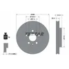 Image de Disque de frein TEXTAR 92186905, 1 pièce