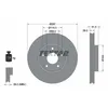 Image de Disque de frein TEXTAR 92257405 avant, ventilé, à haute teneur en carbone, 1 pièce