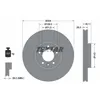 Image de Disque de frein TEXTAR 92232305 avant, ventilé, à haute teneur en carbone, 1 pièce