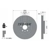 Image de Disque de frein TEXTAR 92277205 avant, ventilé, à haute teneur en carbone, 1 pièce