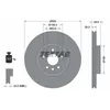 Image de Disque de frein TEXTAR 92282105 avant, ventilé, à haute teneur en carbone, 1 pièce